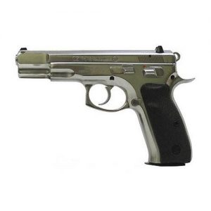 CZ 75B POLISHED STAINLESS 9MM 4.7-INCH 16RD FIXED SIGHTS