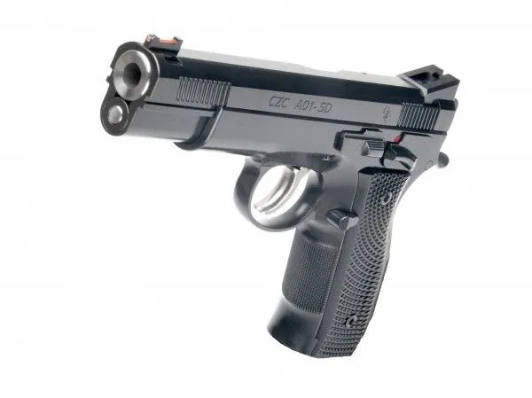 CZ A01 SD 9MM 4.92" BARREL 19-ROUNDS FIBER OPTIC FRONT SIGHT