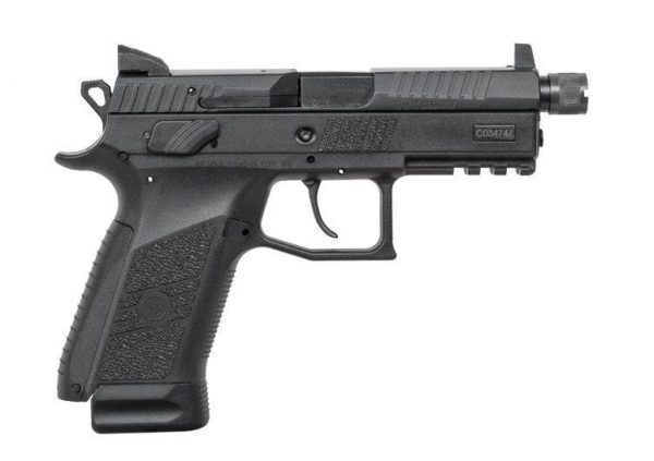 CZ P-07 BLACK 9MM 4.36-INCH 17RD SUPPRESSOR READY