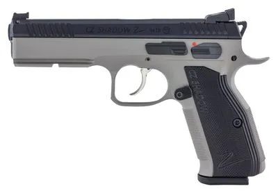 CZ 75 SP-01 SHADOW 2 GRAY / BLACK 9MM 4.89-INCH 17RDS ADJUSTABLE SIGHTS