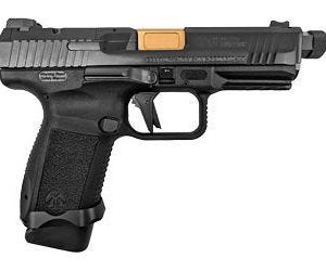 CANIK TP9 ELITE COMBAT EXECUTIVE WITH SALIENT UPGRADES GOLD 9MM 4.72-INCH 18RDS