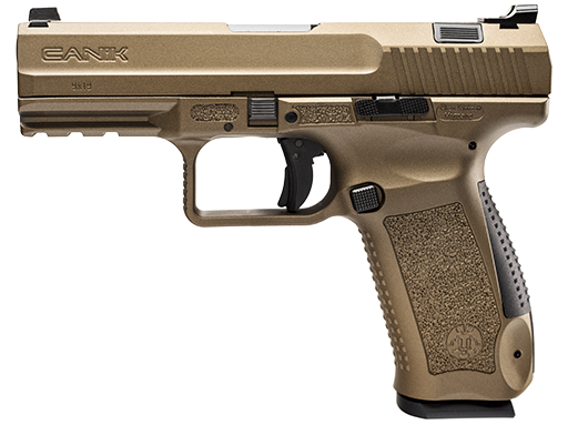 CENTURY ARMS CANIK TP9DA 9MM 4.07" BARREL 18 ROUNDS BRONZE