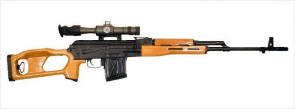 Century Arms Romanian PSL54 Black / Wood 7.62 X 54 24.4-inch 10Rds with 4x24mm Scope
