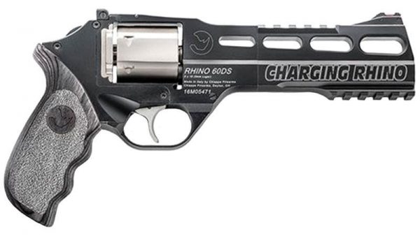 Chiappa Rhino 60SAR Single Action Revolver 9mm 6-inch Black