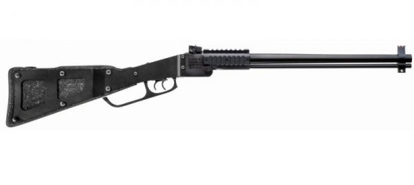 Chiappa M6 Folding Shotgun/Rifle w/8 Adaptor Black 12ga / .22Mag 18.5-inch 1rd Each Barrel