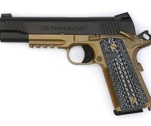 COLT FIREARMS CQB GOVERNMENT 1911 BLACK / FLAT DARK EARTH .45 ACP 5-INCH 8RDS