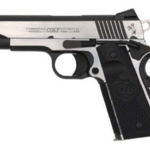 COLT FIREARMS COMBAT ELITE COMMANDER STAINLESS / BLACK .45 ACP 4.25-INCH 8RDS