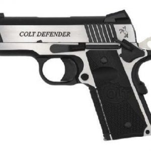 COLT FIREARMS COMBAT ELITE DEFENDER STAINLESS / BLACK .45 ACP 3-INCH 7RDS