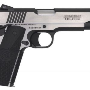 COLT FIREARMS COMBAT ELITE 1911 GOVERNMENT STAINLESS / BLACK 9MM 5-INCH 9RDS