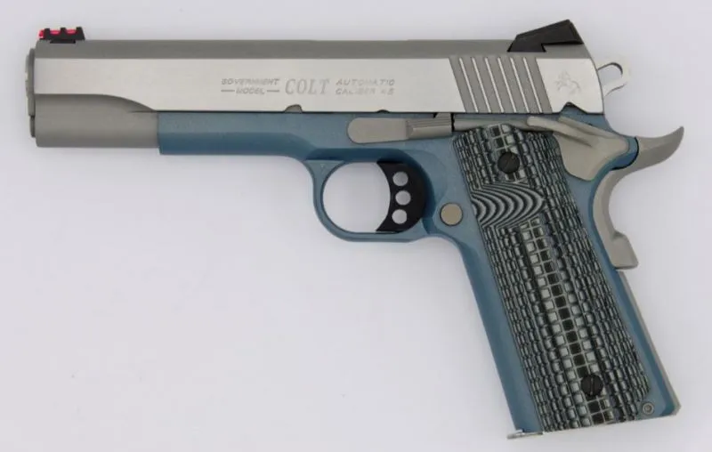 COLT COMPETITION GOVERNMENT BLUE 45 ACP 5 INCH BARREL 8 RND