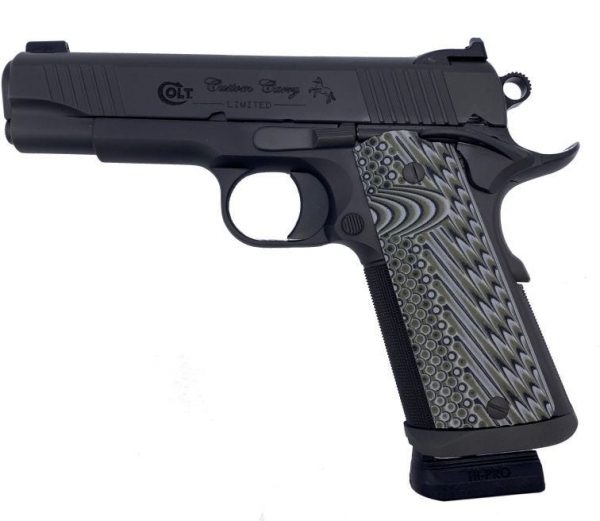 COLT FIREARMS CUSTOM CARRY LIMITED SMOKE 9MM 4.25" BARREL 7-ROUNDS