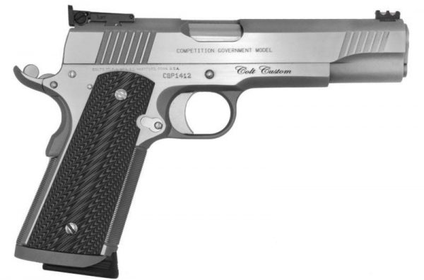 COLT FIREARMS CUSTOM COMPETITION SS STAINLESS .45 ACP 5" BARREL 8-ROUNDS