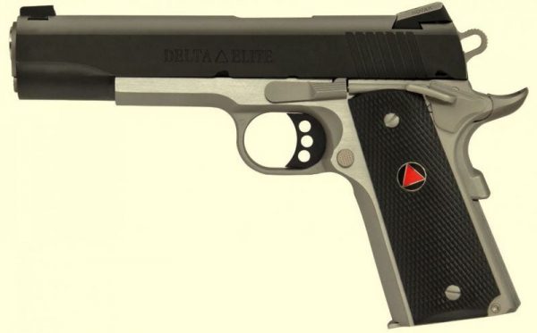 COLT FIREARMS DELTA ELITE 10MM BLACK/ STAINLESS 5 INCH 8 RD