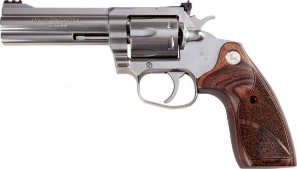 Colt Firearms King Cobra Target Revolver Stainless / Wood .357 Mag 4.25-inch 6Rds