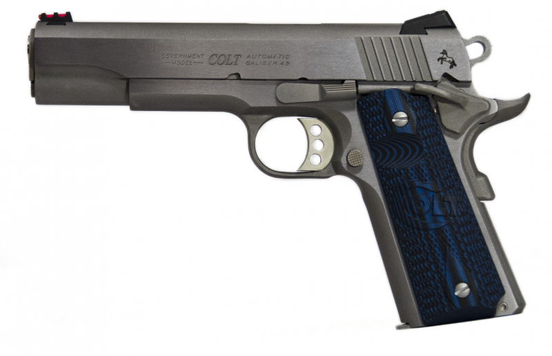 COLT FIREARMS SERIES 70 1911 STAINLESS .45 ACP 5-INCH 8RDS