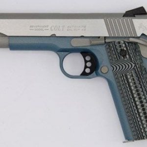 COLT FIREARMS COMPETITION SERIES 70 STAINLESS/BLUE 9MM 5-INCH 9RD