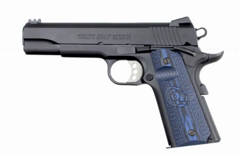 COLT FIREARMS COMPETITION SERIES 70 45ACP BLUE FINISH 8 ROUNDS