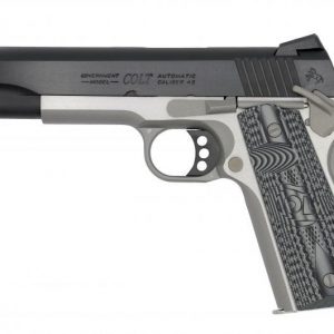 COLT FIREARMS SERIES 70 COMPETITION TT STAINLESS / BLUE .45 ACP 5-INCH 8RDS