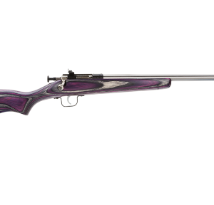 CRICKETT GEN 2 BOLT ACTION 22 LR 16.5 INCH 1 RD LAMINATE STOCK PURPLE/ STAINLESS STEEL