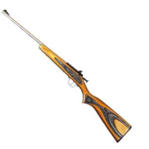 KSA Crickett 22 LR 1 Rd 16 Inch Orange Laminate/ Stainless