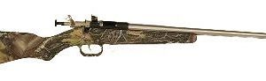 CRICKETT BOLT-ACTION RIFLE MOSSY OAK BREAK-UP CAMO/STAINLESS STEEL .22LR 16IN BARREL SINGLE SHOT