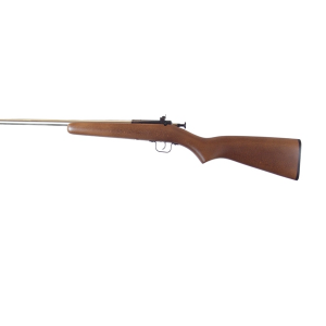 CRICKETT BOLT-ACTION YOUTH RIFLE WALNUT/STAINLESS STEEL .22LR 16IN BARREL SINGLE SHOT