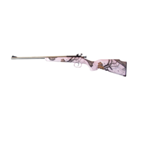CRICKETT YOUTH BOLT-ACTION RIFLE MOSSY OAK BLAZE/STAINLESS STEEL .22LR 16IN BARREL SINGLE SHOT