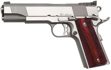 DAN WESSON POINTMAN SEVEN (PM7) STAINLESS .45 ACP 5-INCH 8RD