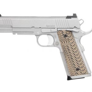DAN WESSON SPECIALIST STAINLESS 9MM 5" BARREL 10-ROUNDS NIGHT SIGHTS