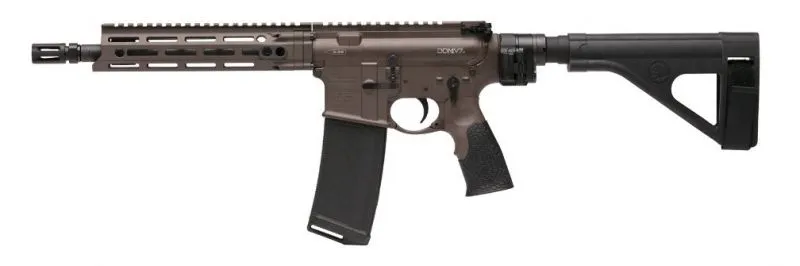 DANIEL DEFENSE DDM4 V7 LAW PISTOL BROWN 5.56 NATO / .223 REM 10.3" BARREL 30-ROUNDS