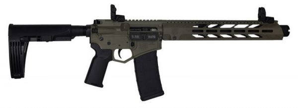 DIAMONDBACK DB15 PISTOL FLAT DARK EARTH 5.56 NATO / .223 REM 10" BARREL 30-ROUNDS TAILHOOK MOD2 BRACE