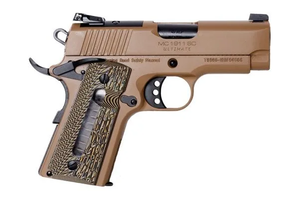 EAA CORP GIRSAN MC1911SC ULTIMATE FLAT DARK EARTH .45 ACP 3.4" BARREL 6-ROUNDS