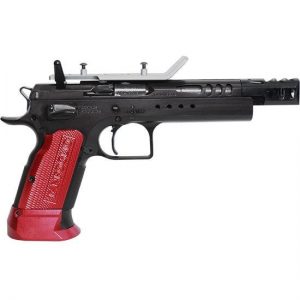 EAA CORP WITNESS DOMINA XTREME .38 SUPER 5.25" BARREL 17-ROUNDS RED GRIPS