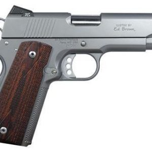 ED BROWN CLASSIC CARRY 9MM 4.25 INCH 8 RD NIGHT SIGHTS STAINLESS