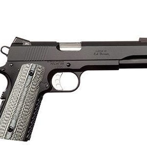ED BROWN CUSTOM 1911 ALPHA ELITE GEN 4 BLACK STAINLESS STEEL 45 ACP 5-INCH 7RD