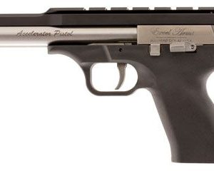 EXCEL ARMS MP-22 STAINLESS STEEL SLIDE POLYMER FRAME BLACK SEMI AUTO PISTOL .22 WMR 6.5 INCH BARREL 9 ROUNDS ADJUSTABLE SIGHTS