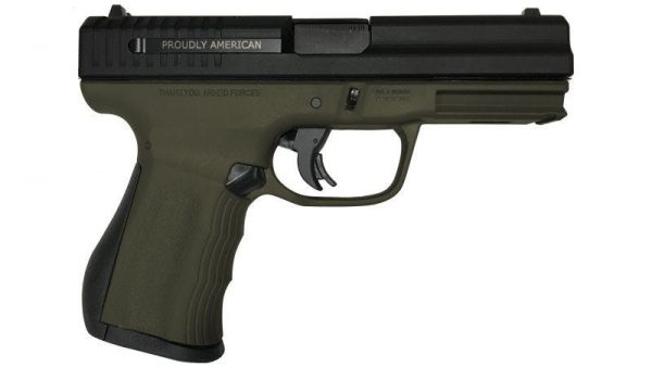 FMK FIREARMS 9C1 G2 FAT OD GREEN FRAME / BLACK SLIDE 9MM 4-INCH 14RDS