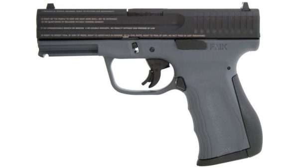 FMK FIREARMS PATRIOT ENGRAVED GRAY/BLACK 9MM 4-INCH 14RD