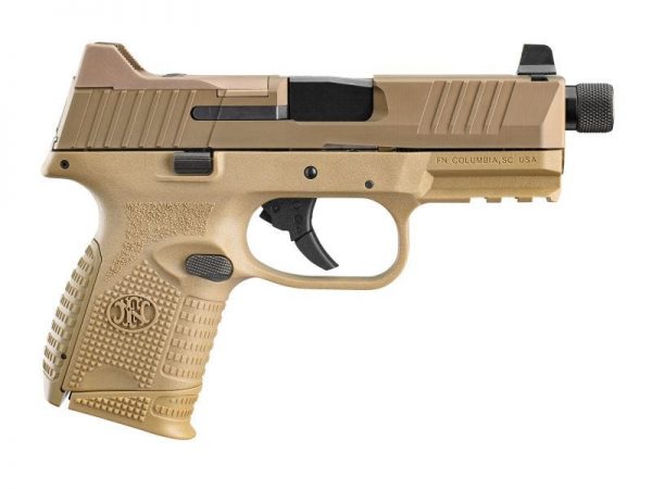FN 509C TACTICAL FLAT DARK EARTH 9MM 4.32" BARREL 10-ROUNDS NIGHT SIGHTS