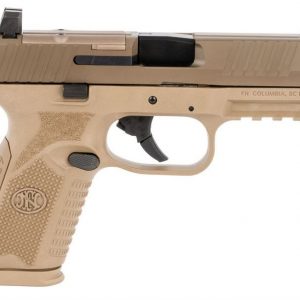 FN 509M MRD FLAT DARK EARTH 9MM 4" BARREL 10-ROUNDS CO-WITNESS IRON SIGHTS