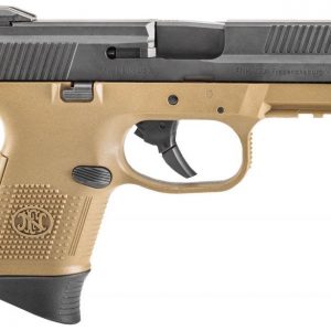 FN FNS-9C BLACK / FLAT DARK EARTH 9MM 3.6-INCH 10RDS