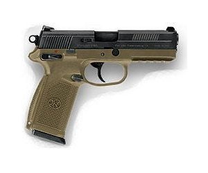 FN FNX-45 FDE/BLACK .45 ACP 4.5-INCH 15RD