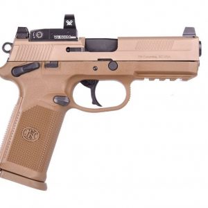 FN FNX-45 TACTICAL FLAT DARK EARTH .45 ACP 4.5" BARREL 10-ROUNDS VORTEX VIPER OPTIC
