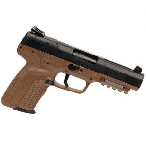 FN FIVE-SEVEN FLAT DARK EARTH 5.7 X 28 4.75-INCH 10RDS