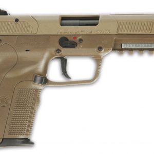 FN FIVE-SEVEN FLAT DARK EARTH 5.7 X 28 4.8" BARREL 10-ROUNDS ADJUSTABLE SIGHTS