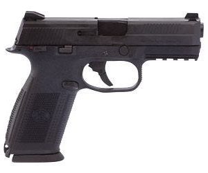 FN AMERICA FNS-40 FULL SIZE PISTOL 40 S&W 4 INCH BLACK NIGHT SIGHTS MANUAL SAFETY 14RD 3 MAGAZINES 66948