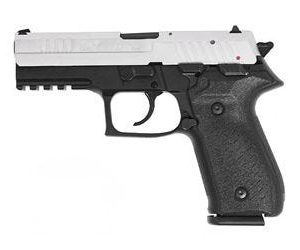 REX ZERO 1 NICKEL / BLACK 9MM 4.3-INCH 17 RDS DOUBLE/SINGLE