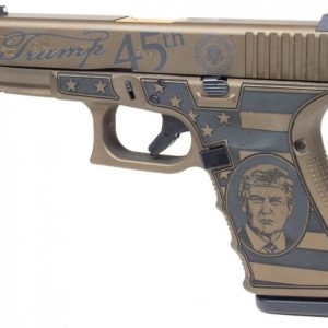 GLOCK 19 GEN 4 TRUMP BRONZE 9MM 4-INCH 15 RDS FIXED SIGHTS TINI THREADED BARREL