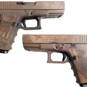 GLOCK 19 GEN 4 9MM PATRIOT BROWN 4.0-INCH 15RD TRUMP 2020 EXCLUSIVE USA MADE