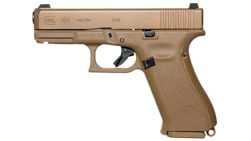 GLOCK 19X GEN 5 COYOTE TAN 9MM 4.02" BARREL 19-ROUNDS